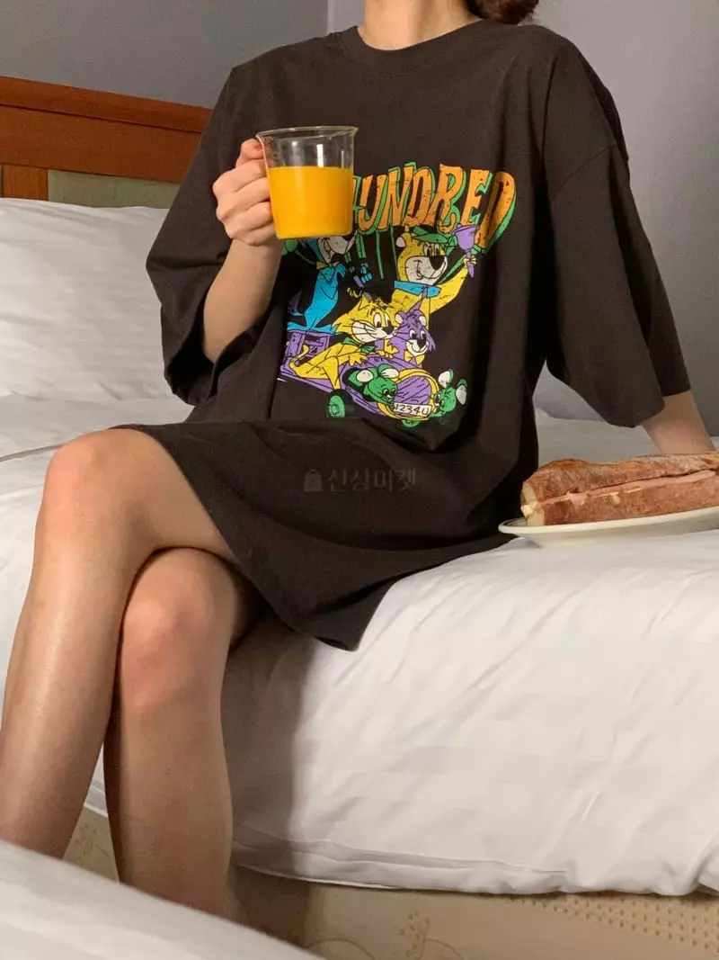 February - Korean Women Fashion - #womensfashion - Bonbon Tee - 5