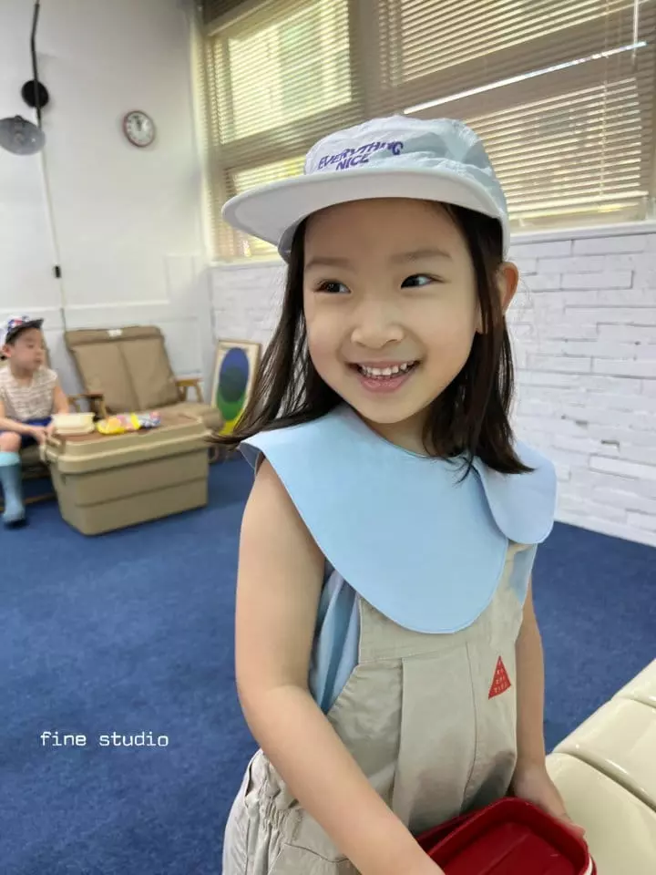 Fine Studio - Korean Children Fashion - #childofig - Unbal Collar Sleeveless - 3