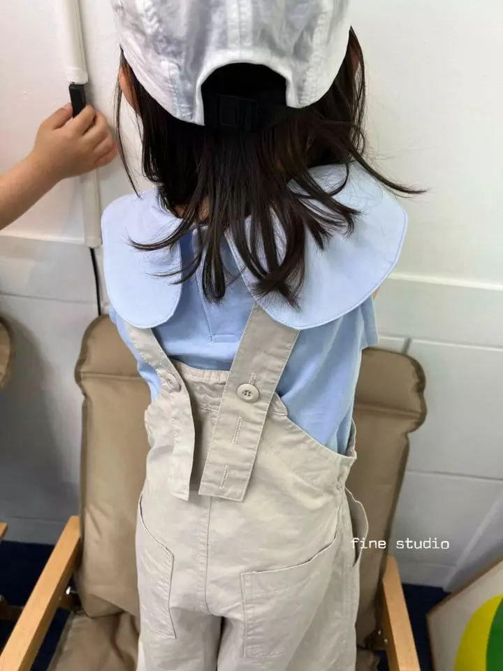 Fine Studio - Korean Children Fashion - #discoveringself - Unbal Collar Sleeveless - 6
