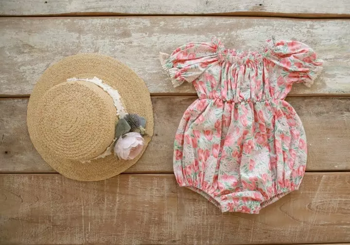 Flo - Korean Baby Fashion - #onlinebabyshop - Tulip Bebe Bodysuit - 4