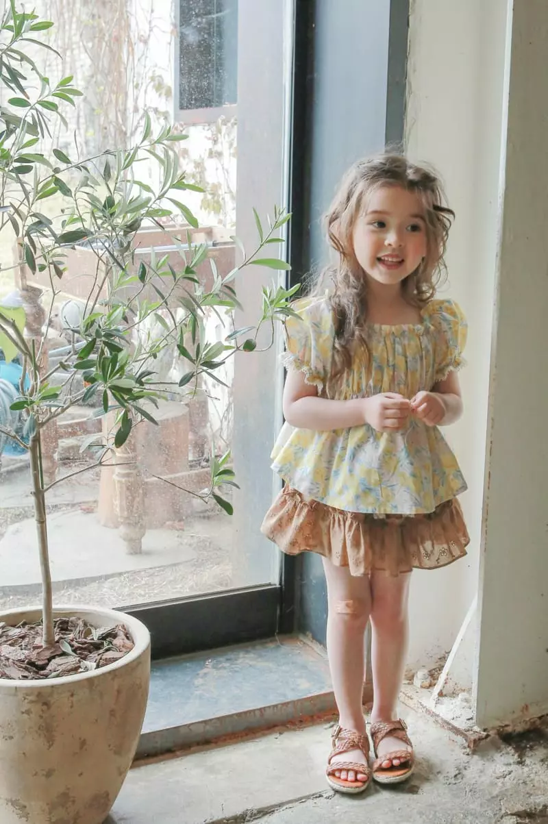 Flo - Korean Children Fashion - #childofig - Tulip Blouse - 9