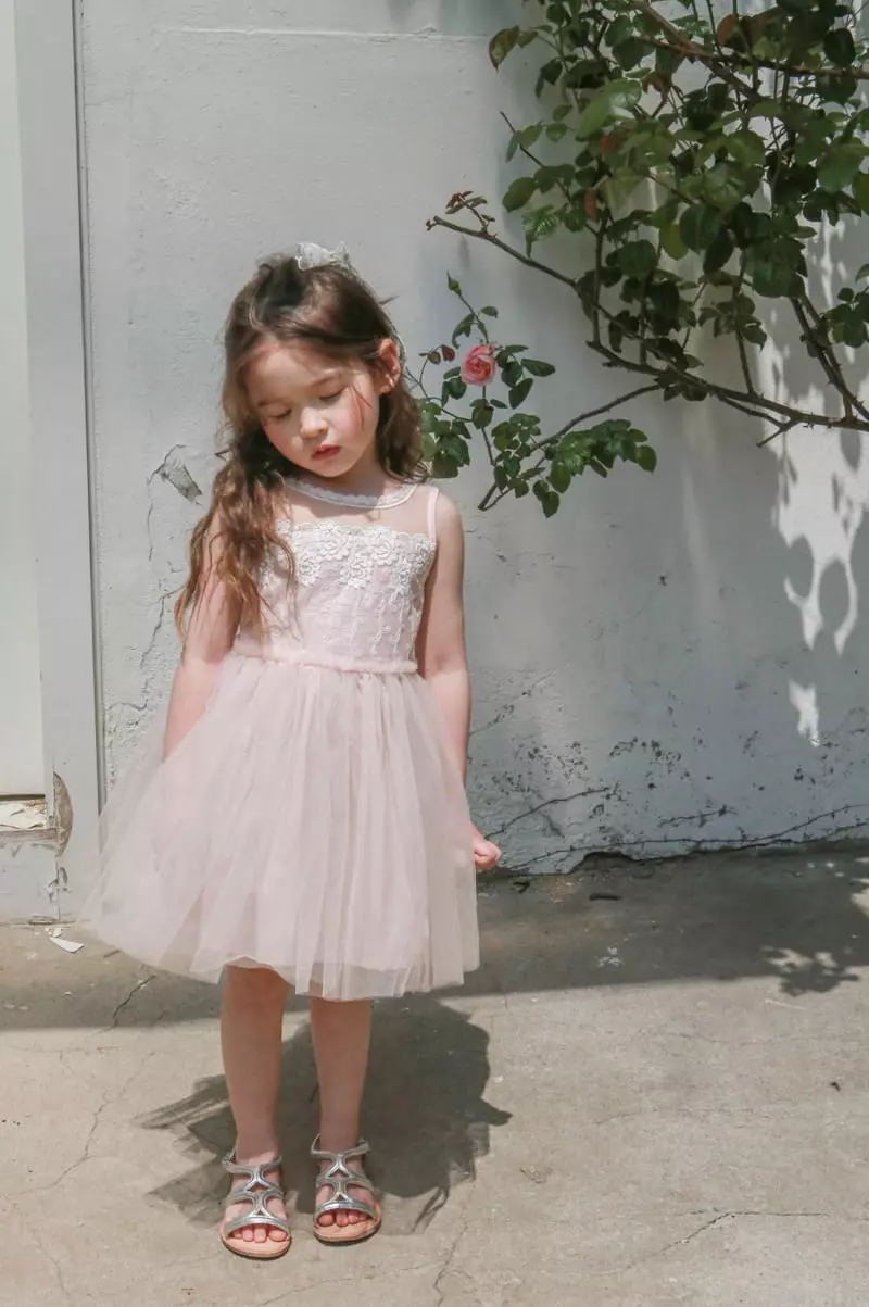 Flo - Korean Children Fashion - #childofig - Rose One-piece - 4