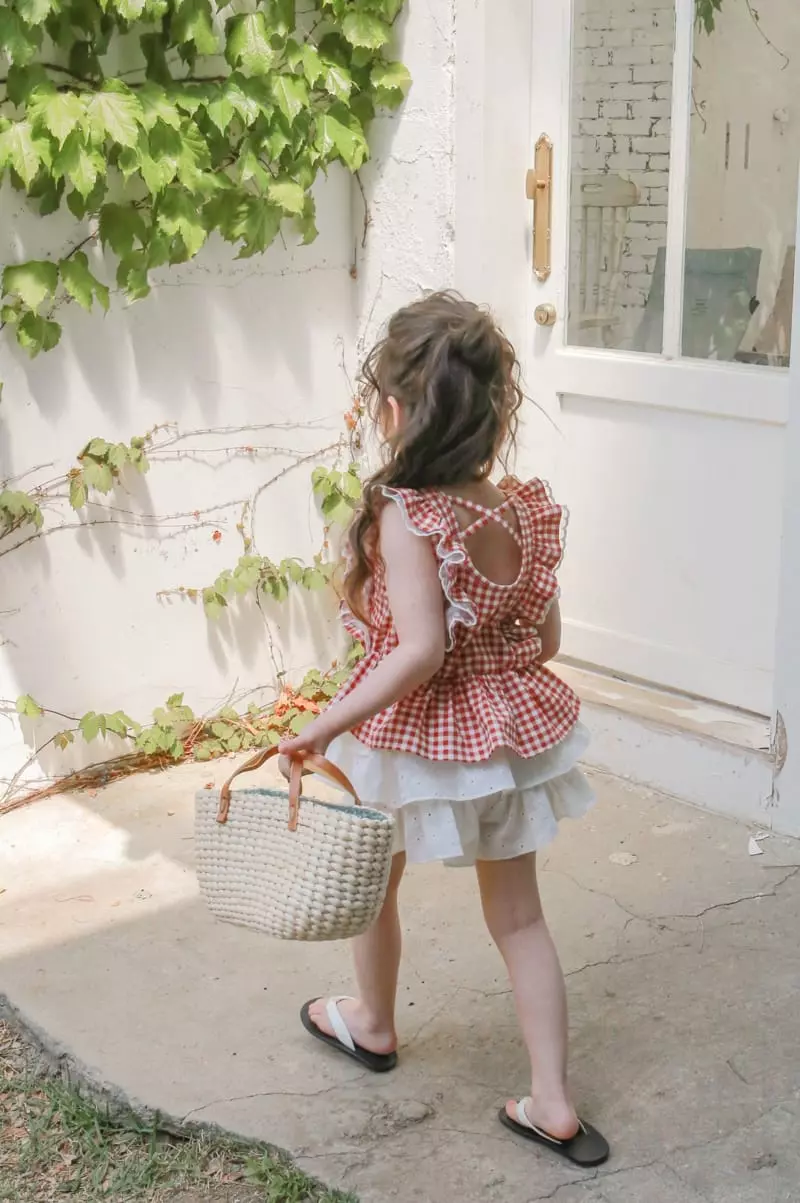 Flo - Korean Children Fashion - #discoveringself - Check Top - 8