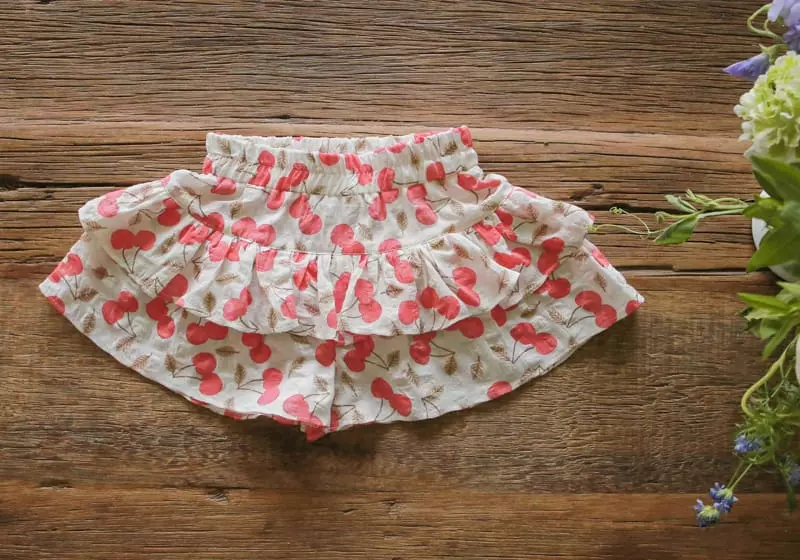 Flo - Korean Children Fashion - #stylishchildhood - Cherry Shorts - 6