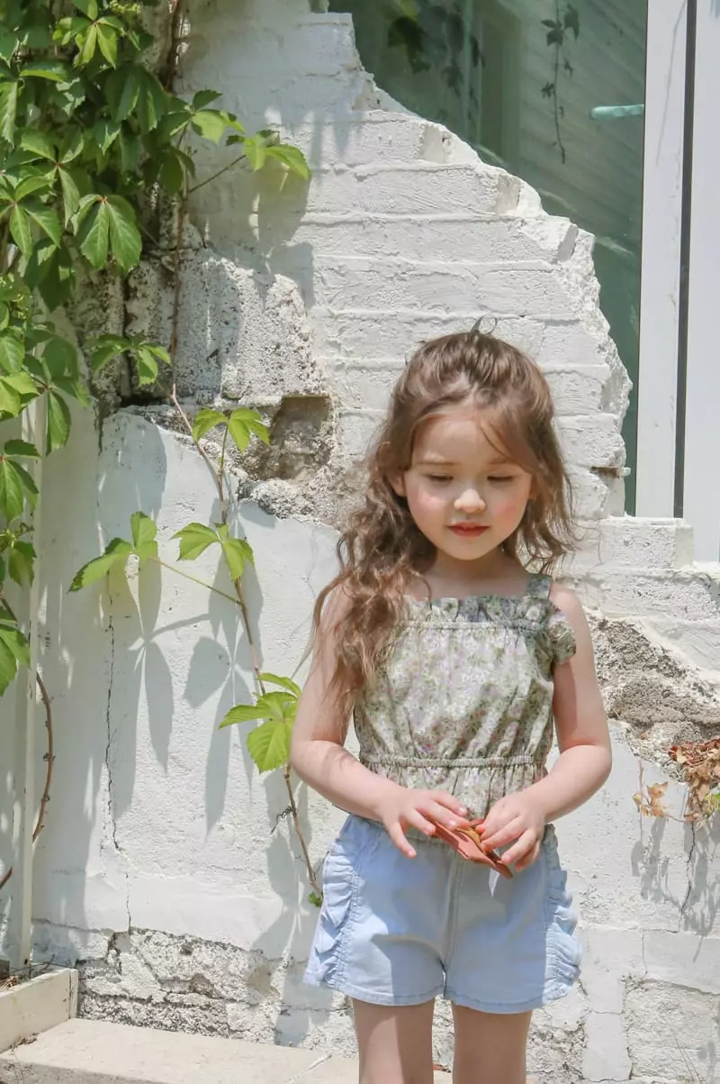 Flo - Korean Children Fashion - #stylishchildhood - Short Denim Shorts - 3