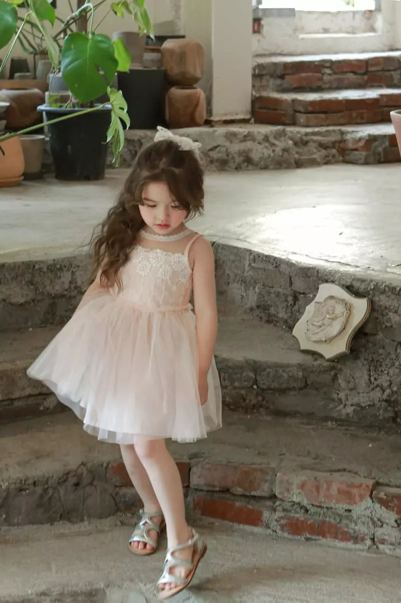 Flo - Korean Children Fashion - #stylishchildhood - Rose One-piece - 2