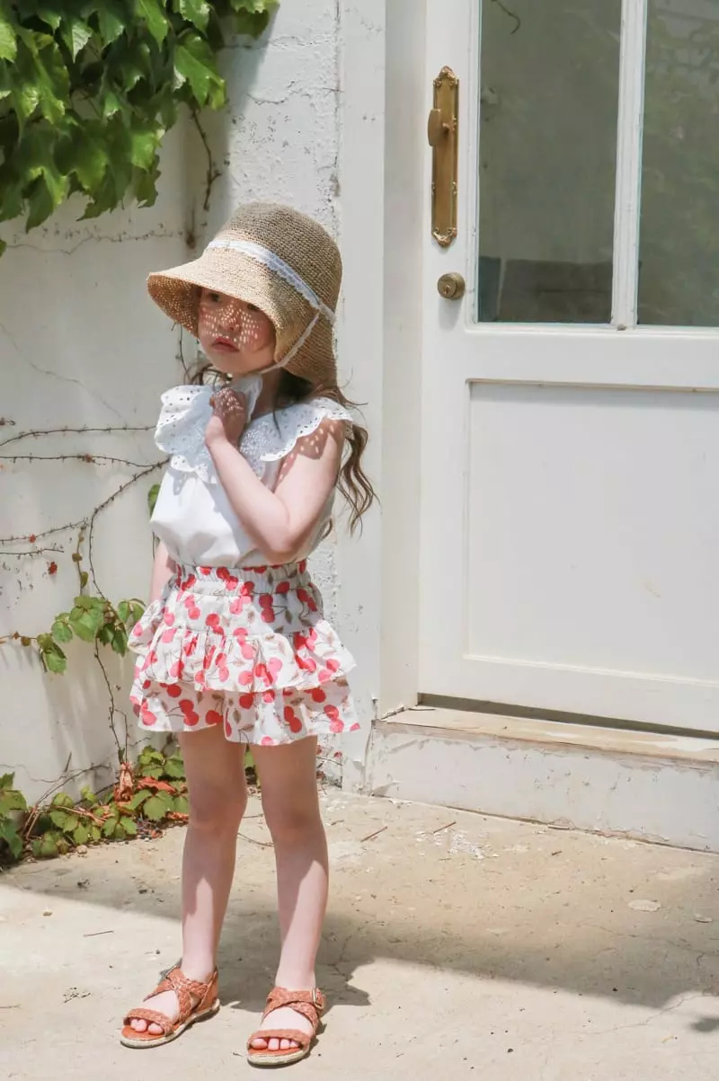 Flo - Korean Children Fashion - #toddlerclothing - Cherry Shorts - 5