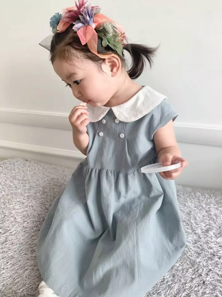 Flower J - Korean Children Fashion - #childrensboutique - 42st One-piece