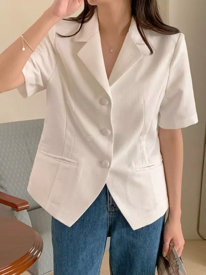 Frill - Korean Women Fashion - #momslook - Hawol Jacket - 6
