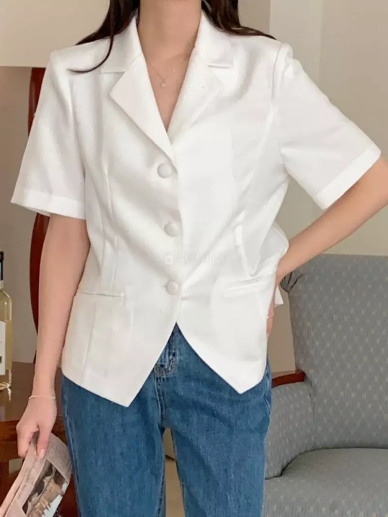 Frill - Korean Women Fashion - #momslook - Hawol Jacket - 8