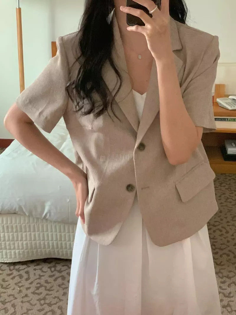 Frill - Korean Women Fashion - #momslook - Hans Jacket - 8