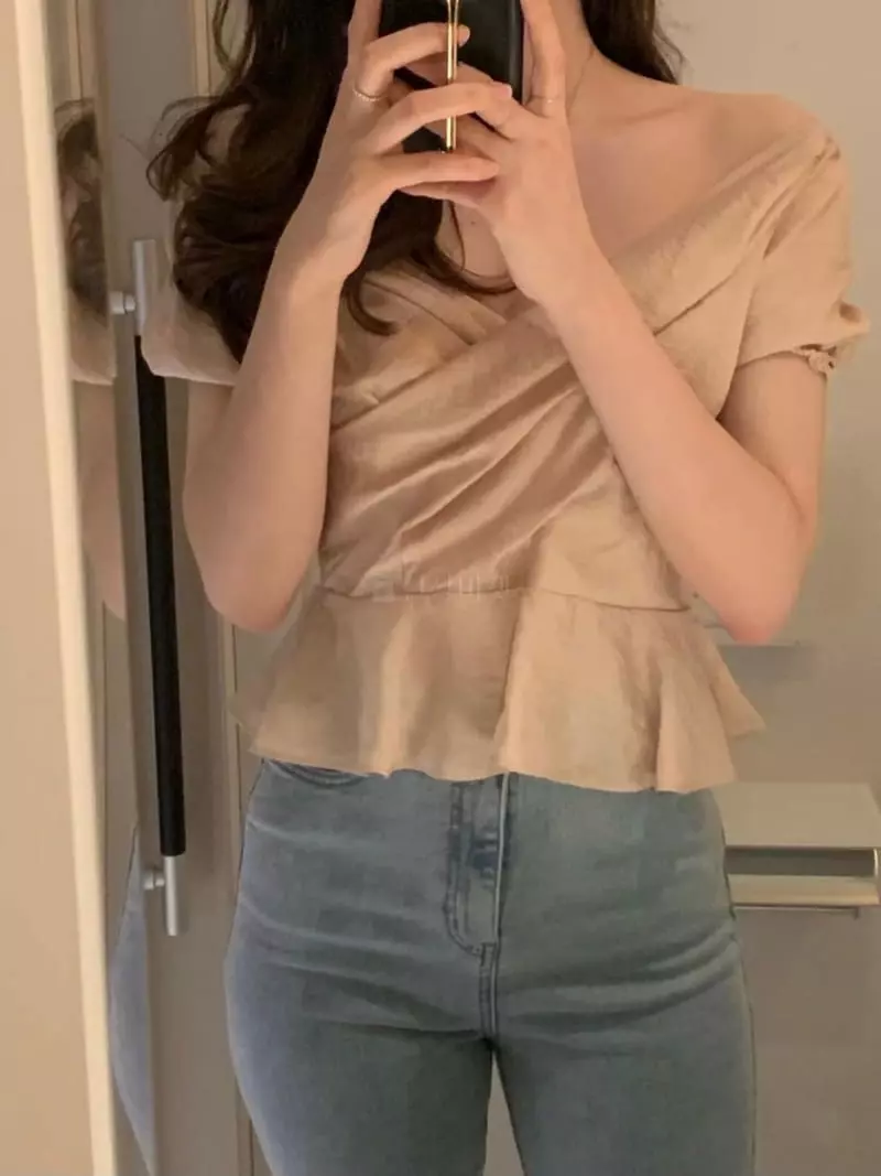 Frill - Korean Women Fashion - #momslook - Elly Blouse - 7