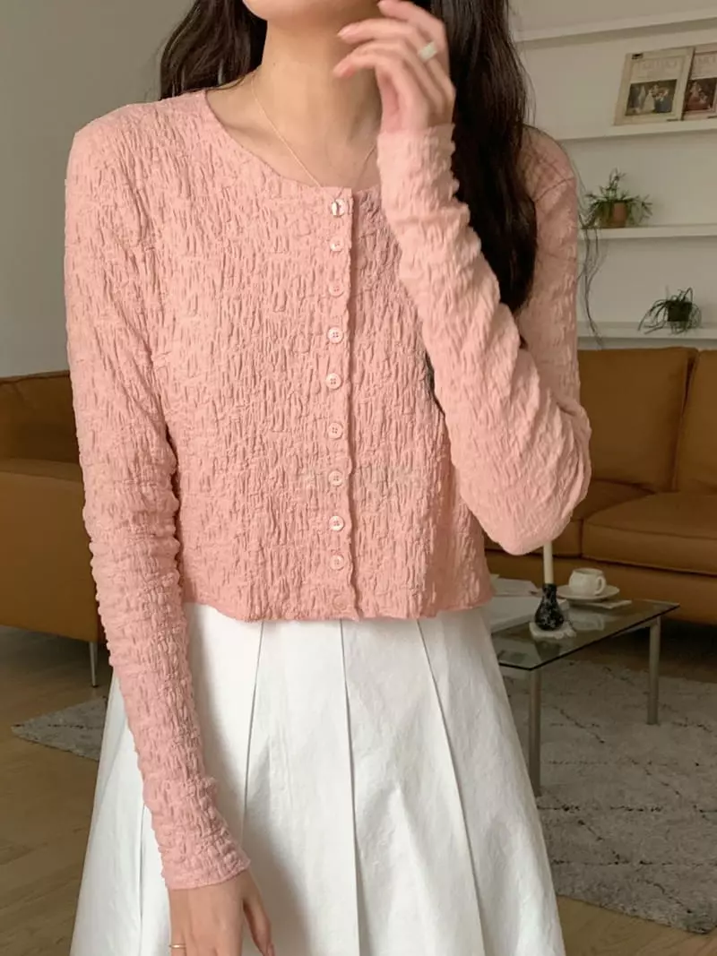 Frill - Korean Women Fashion - #momslook - Coco Cardigan - 2