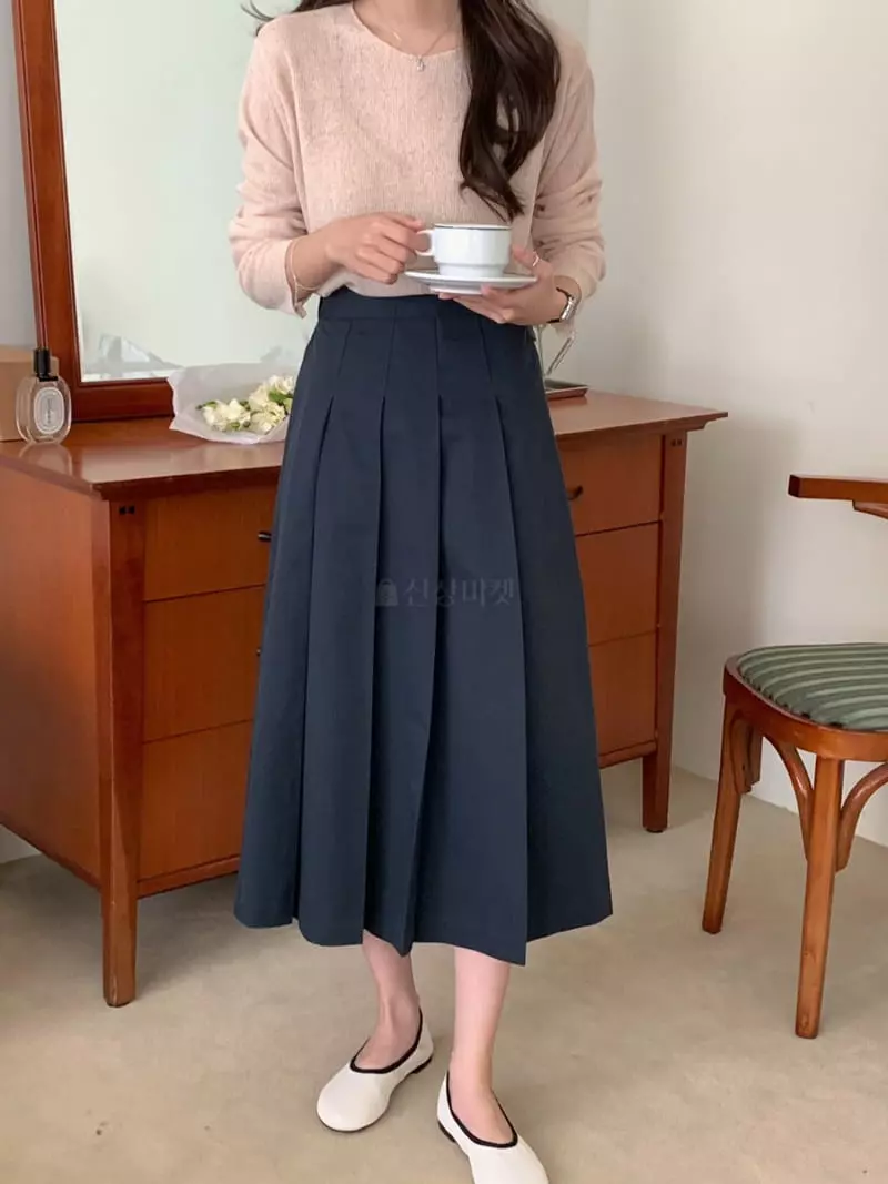 Frill - Korean Women Fashion - #momslook - Cotton Skirt