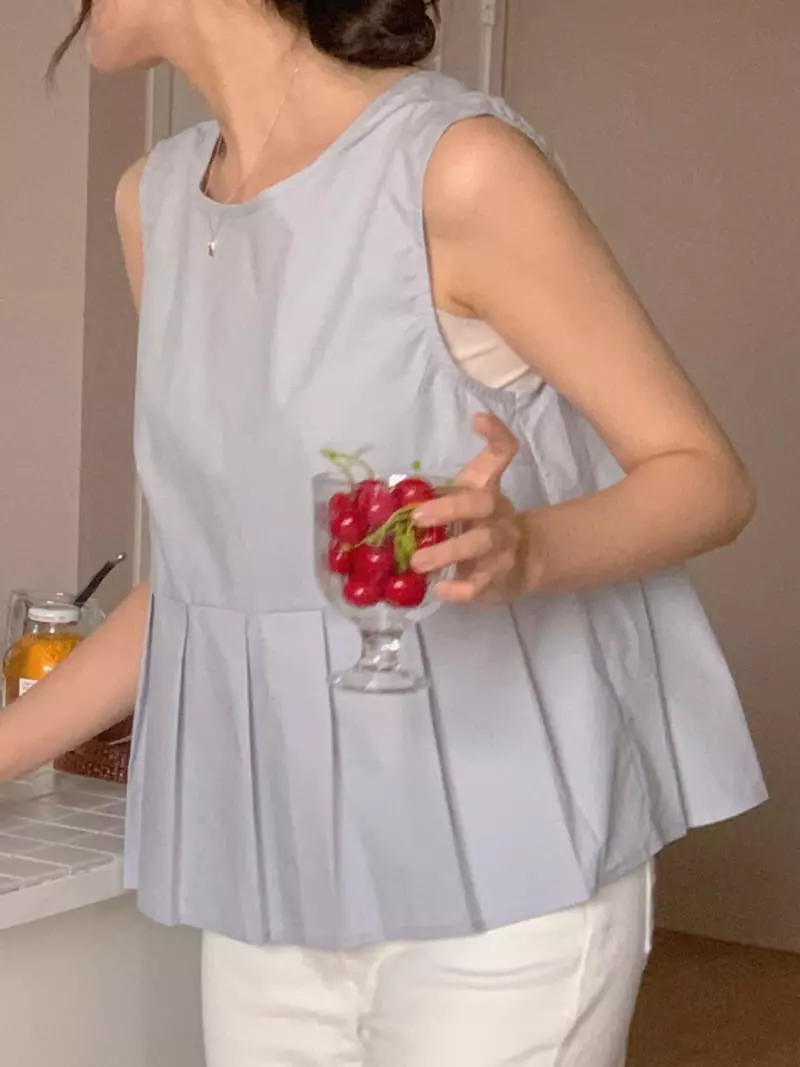 Frill - Korean Women Fashion - #momslook - Pure Blouse - 3