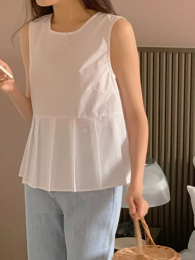 Frill - Korean Women Fashion - #momslook - Pure Blouse - 7