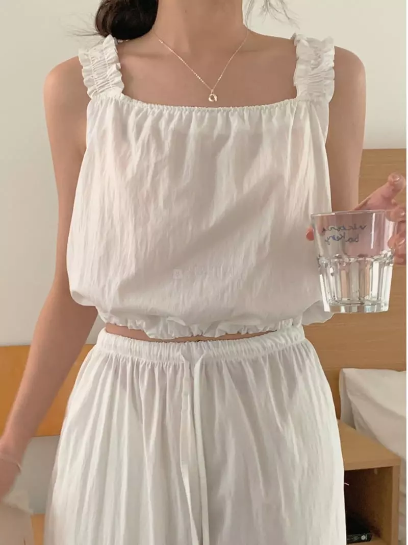 Frill - Korean Women Fashion - #momslook - Ray Sleeveless