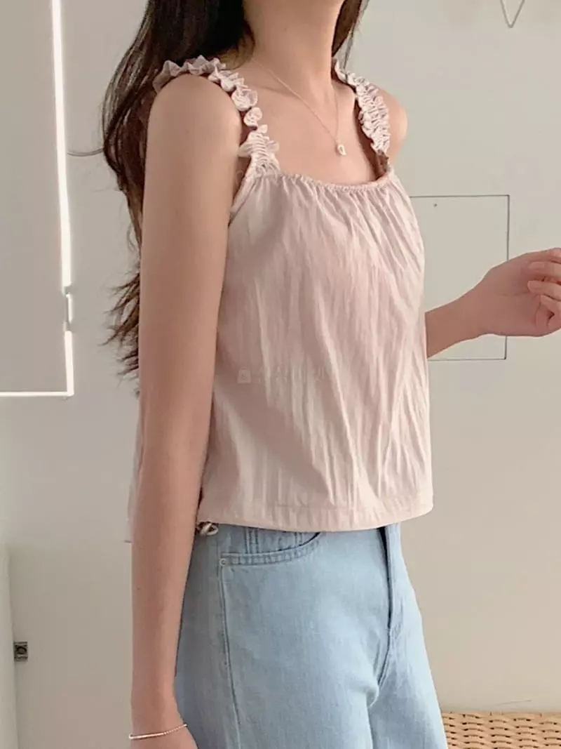 Frill - Korean Women Fashion - #pursuepretty - Ray Sleeveless - 9