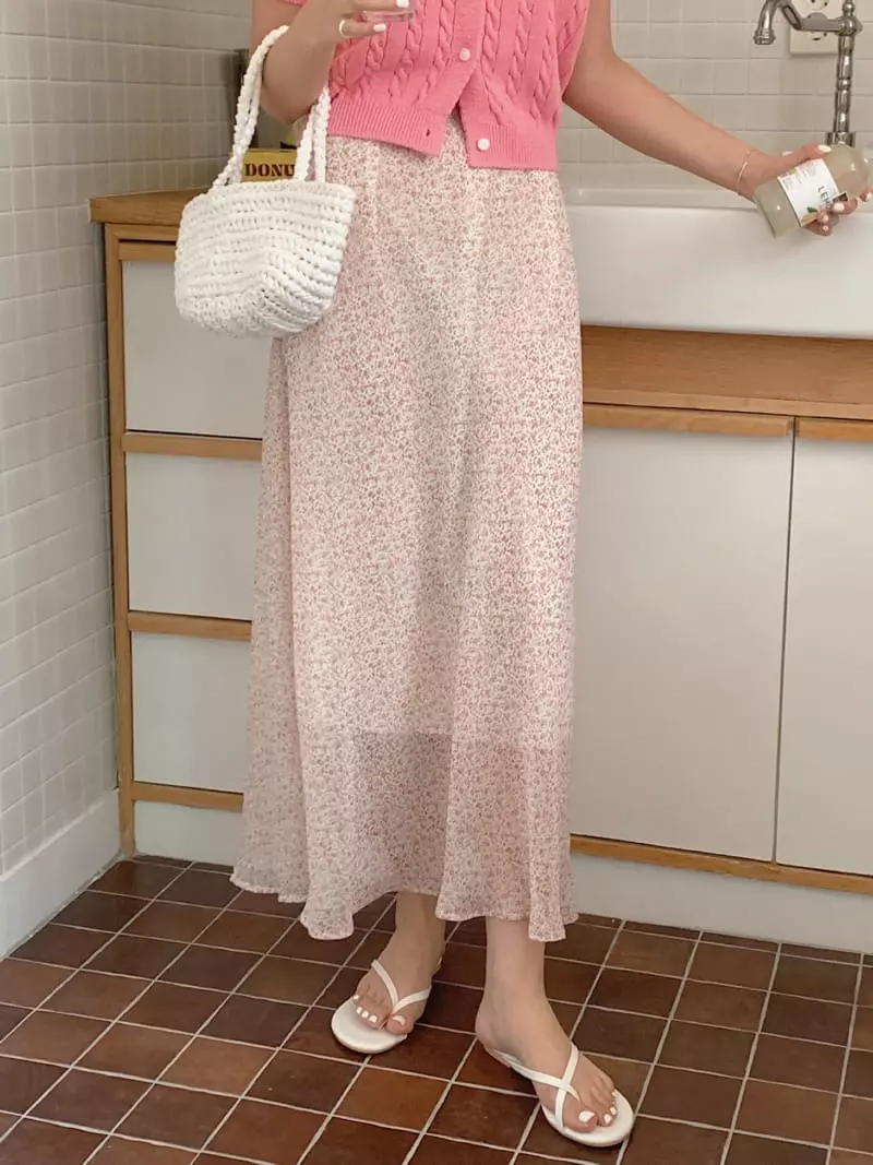 Frill - Korean Women Fashion - #vintagekidsstyle - Rose Skirt - 4