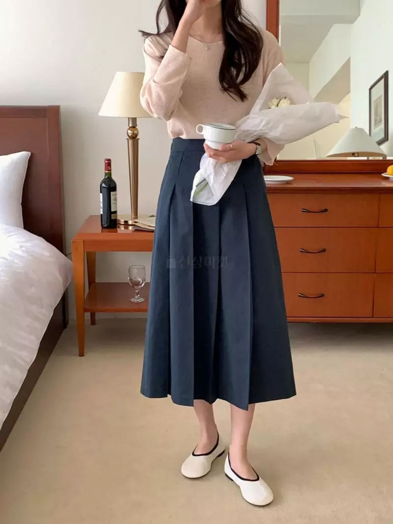 Frill - Korean Women Fashion - #restrostyle - Cotton Skirt - 7