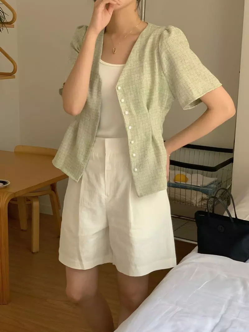 Frill - Korean Women Fashion - #romanticstyle - Kella Blouse - 3
