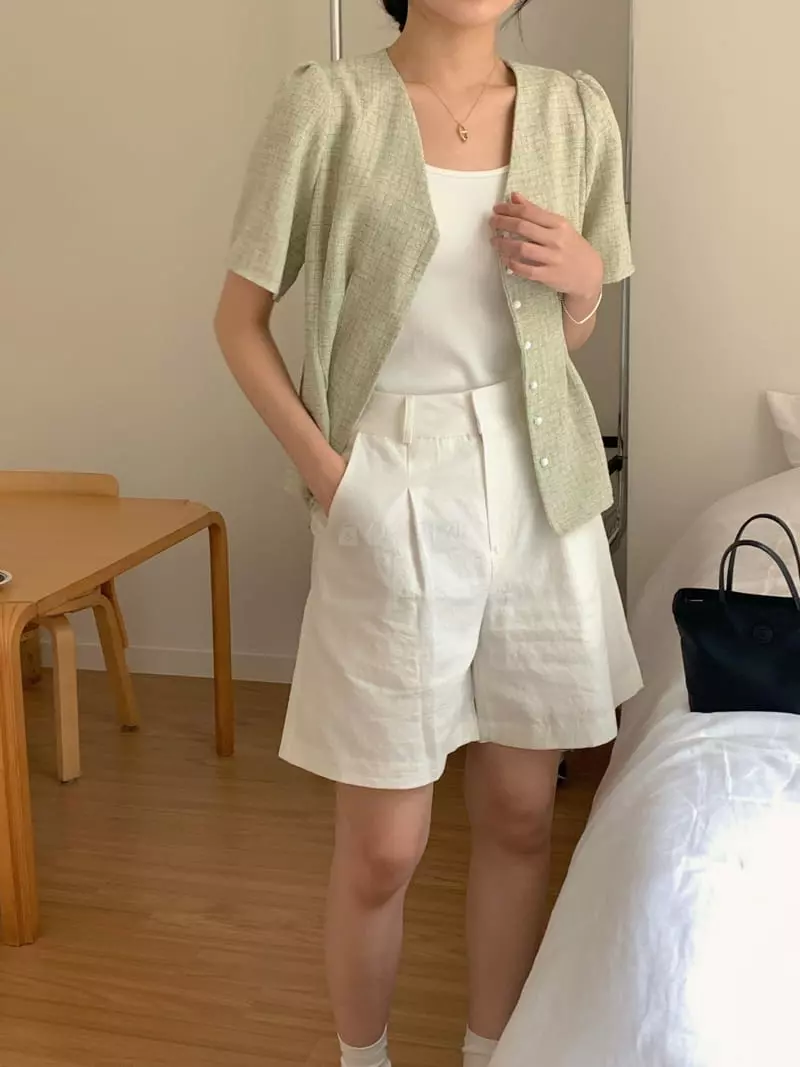 Frill - Korean Women Fashion - #romanticstyle - Kella Blouse - 4