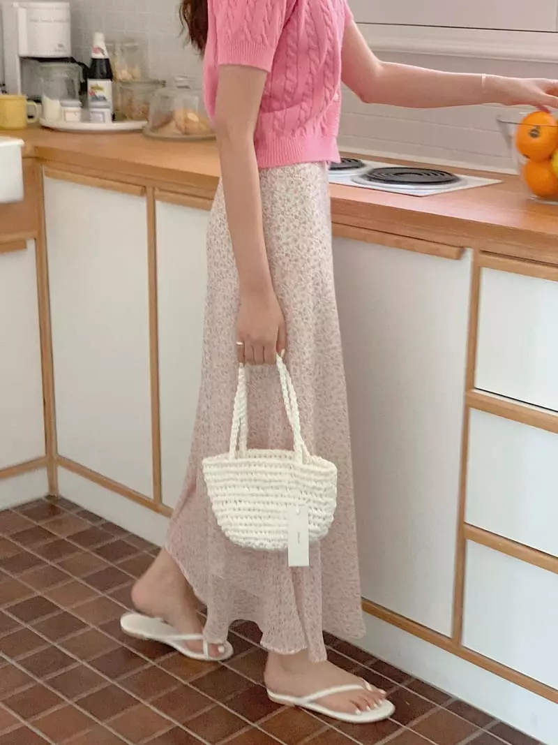 Frill - Korean Women Fashion - #thatsdarling - Rose Skirt - 8