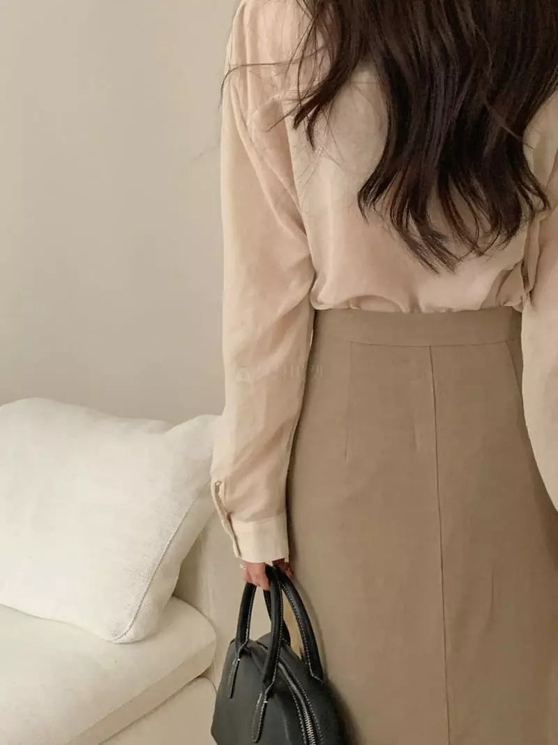 Frill - Korean Women Fashion - #shopsmall - Linen H Skirt - 4