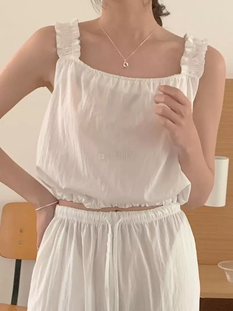Frill - Korean Women Fashion - #vintageinspired - Ray Sleeveless - 7