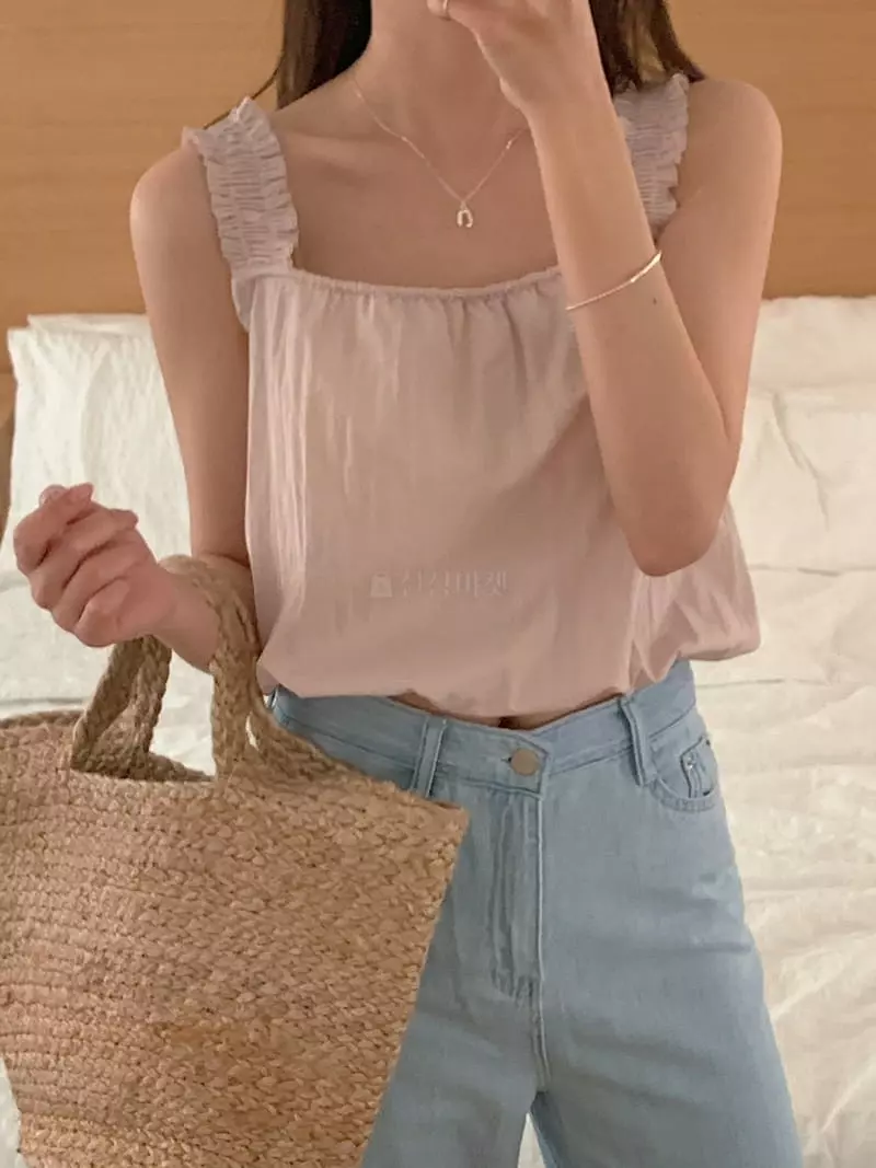 Frill - Korean Women Fashion - #vintagekidsstyle - Ray Sleeveless - 8