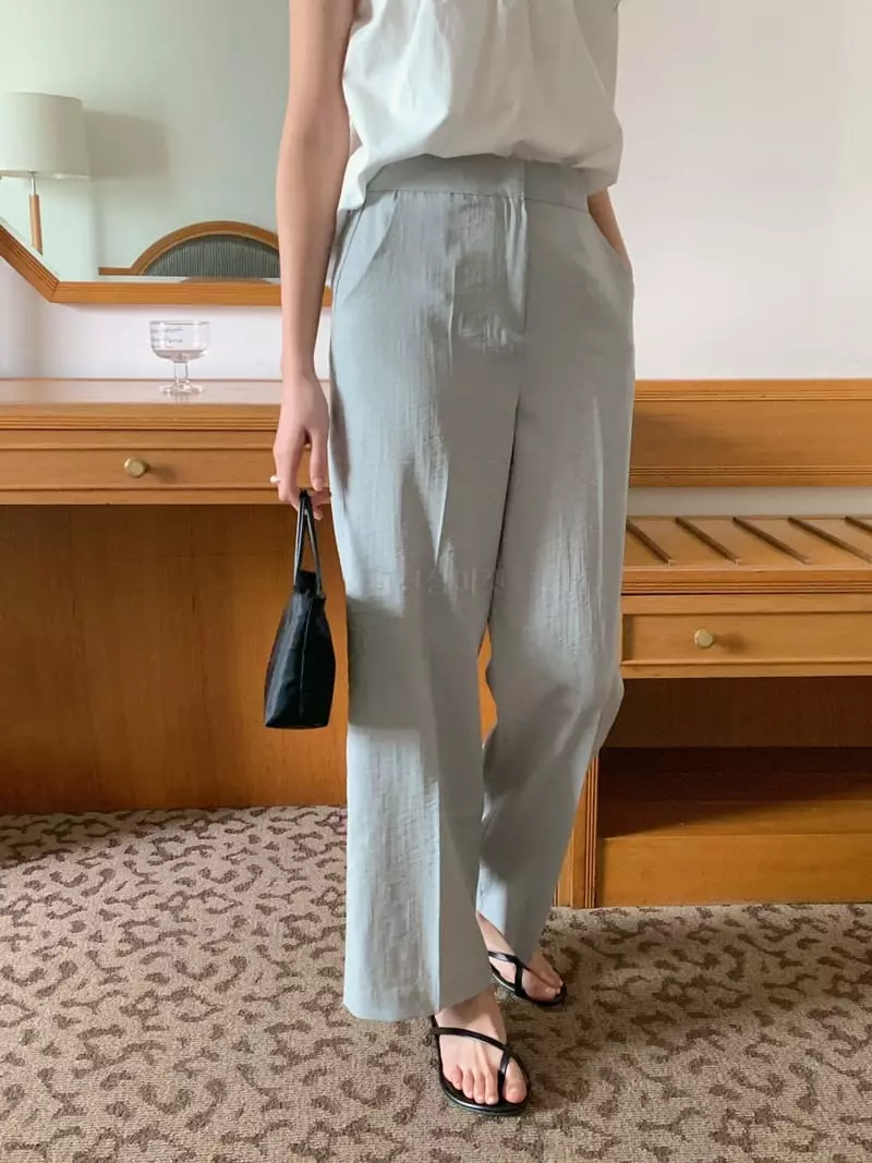 Frill - Korean Women Fashion - #momslook - Lio Pants - 4