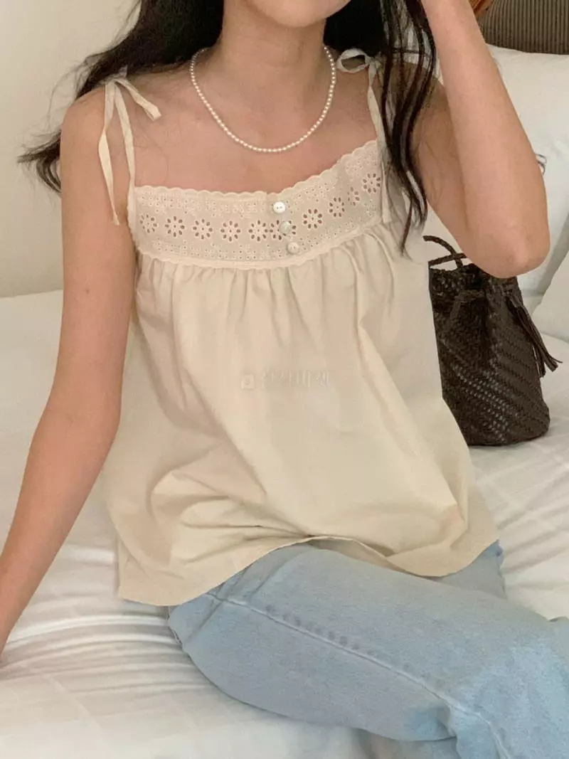 Frill - Korean Women Fashion - #womensfashion - Maybe Sleeveless - 3