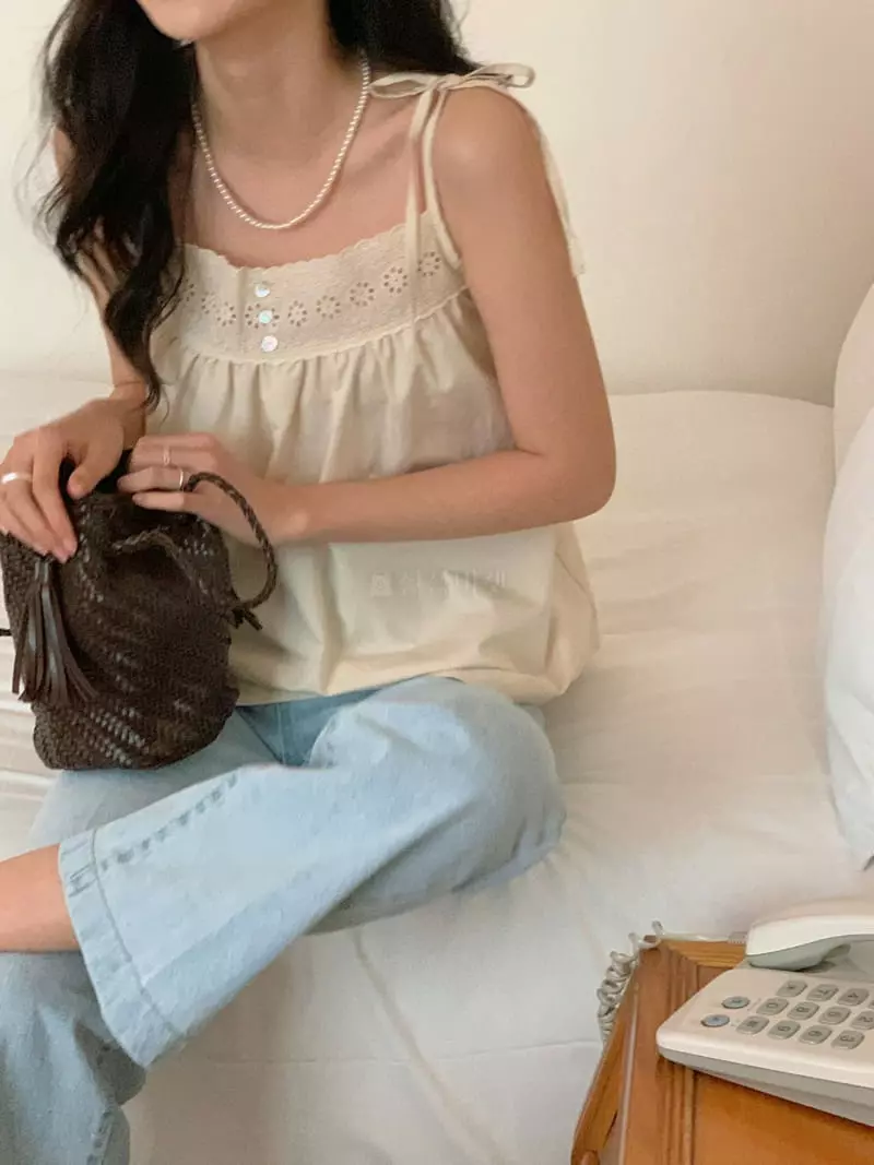 Frill - Korean Women Fashion - #womensfashion - Maybe Sleeveless - 5