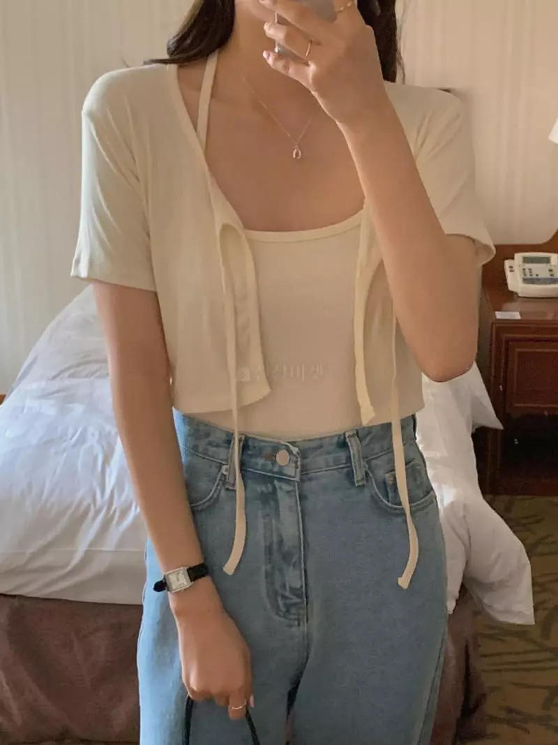Frill - Korean Women Fashion - #womensfashion - Lalf Cardigan - 9