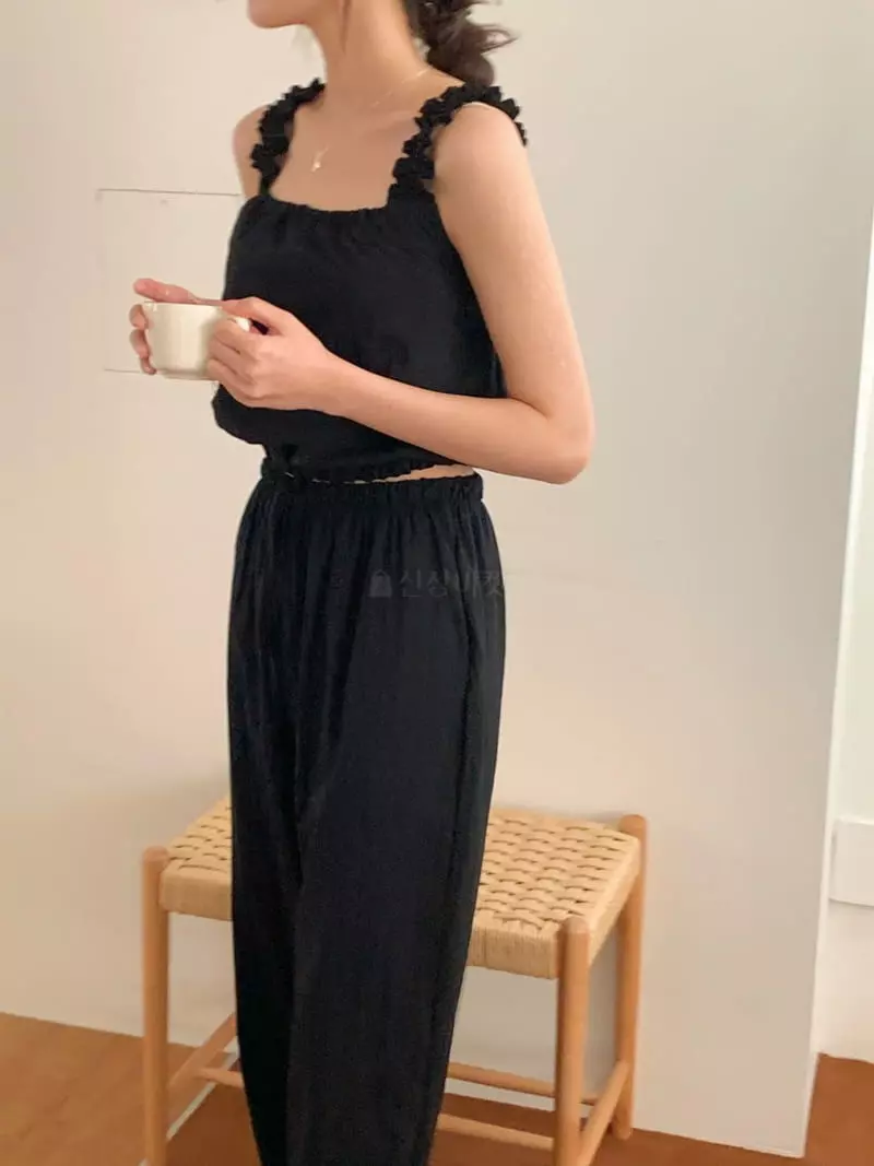 Frill - Korean Women Fashion - #womensfashion - Ray Top Bottom Set - 9