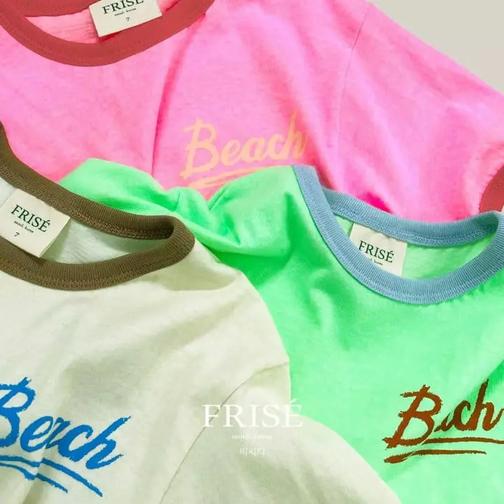 Frise - Korean Children Fashion - #childofig - Beach Tee