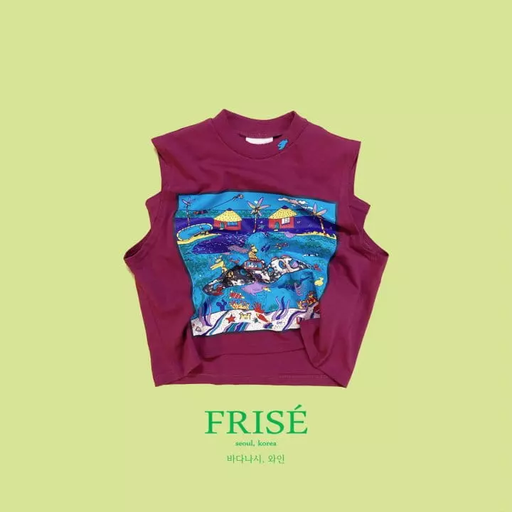 Frise - Korean Children Fashion - #kidsshorts - Sea Sleeveless - 2