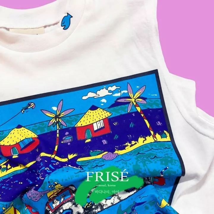 Frise - Korean Children Fashion - #littlefashionista - Sea Sleeveless - 6