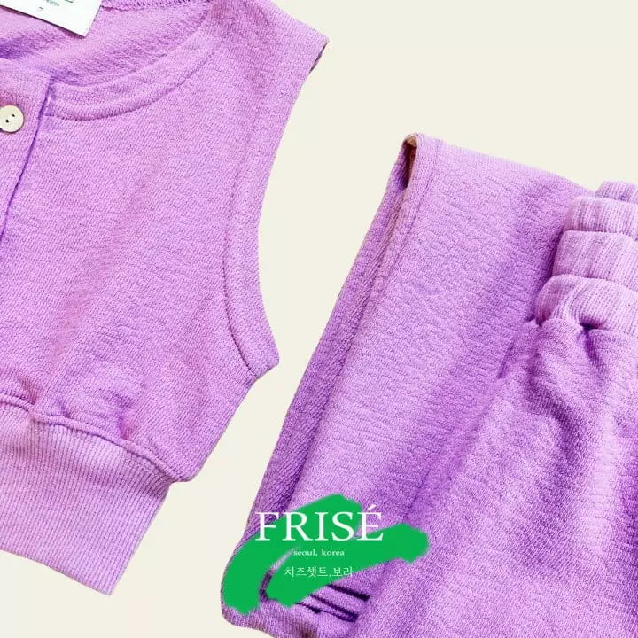 Frise - Korean Children Fashion - #magicofchildhood - Cheese Top Bottom Set - 6