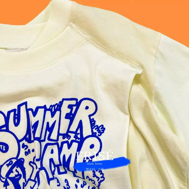 Frise - Korean Children Fashion - #prettylittlegirls - Camp Tee - 4