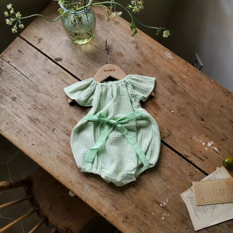 From J - Korean Baby Fashion - #babyboutique - Knit Wing Bodysuit - 6