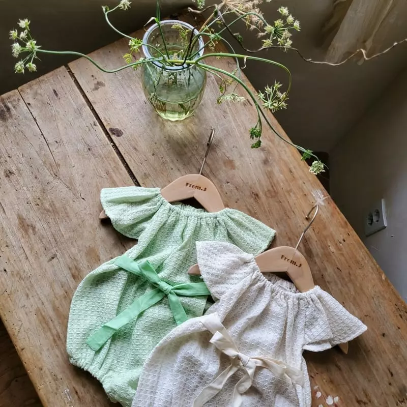 From J - Korean Baby Fashion - #babyboutiqueclothing - Knit Wing Bodysuit - 8