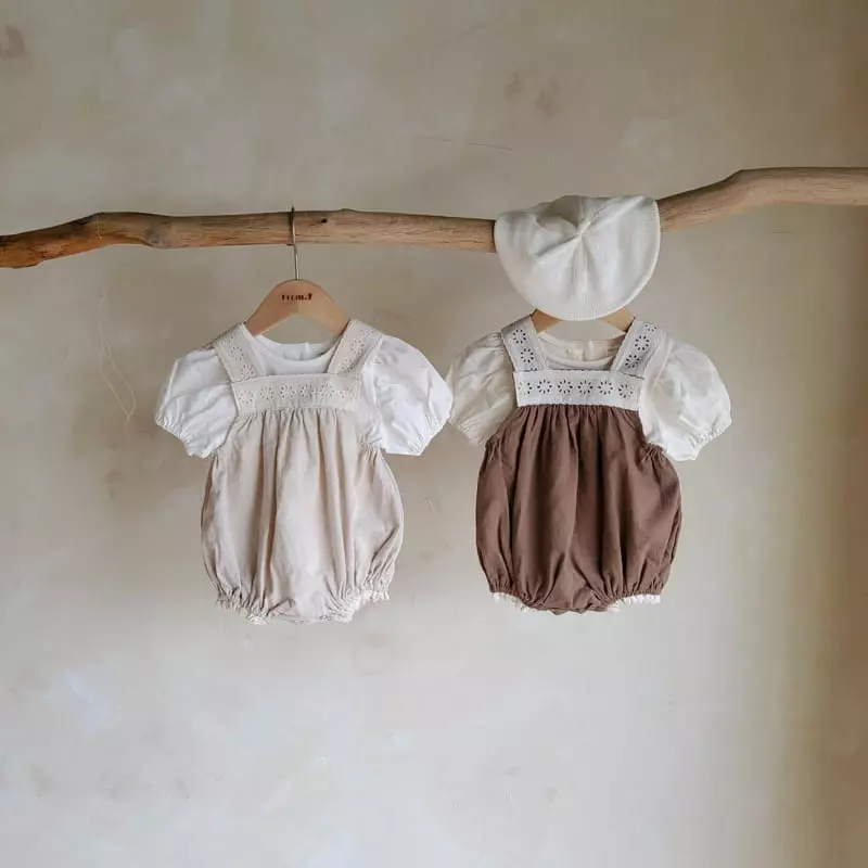 From J - Korean Baby Fashion - #babyfashion - Lala Lace Bodysuit