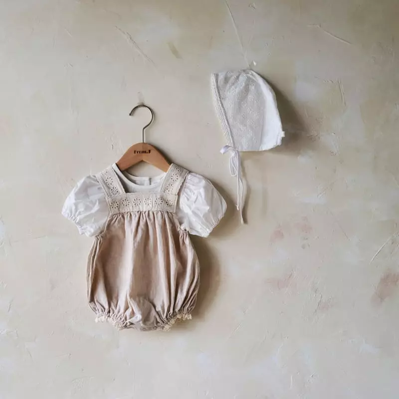 From J - Korean Baby Fashion - #babyootd - Lala Lace Bodysuit - 6