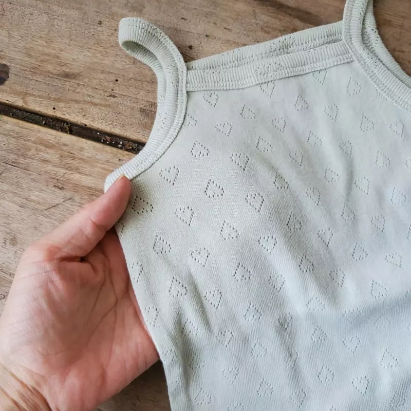 From J - Korean Baby Fashion - #babyootd - Heart Sleeveless Bodysuit - 8
