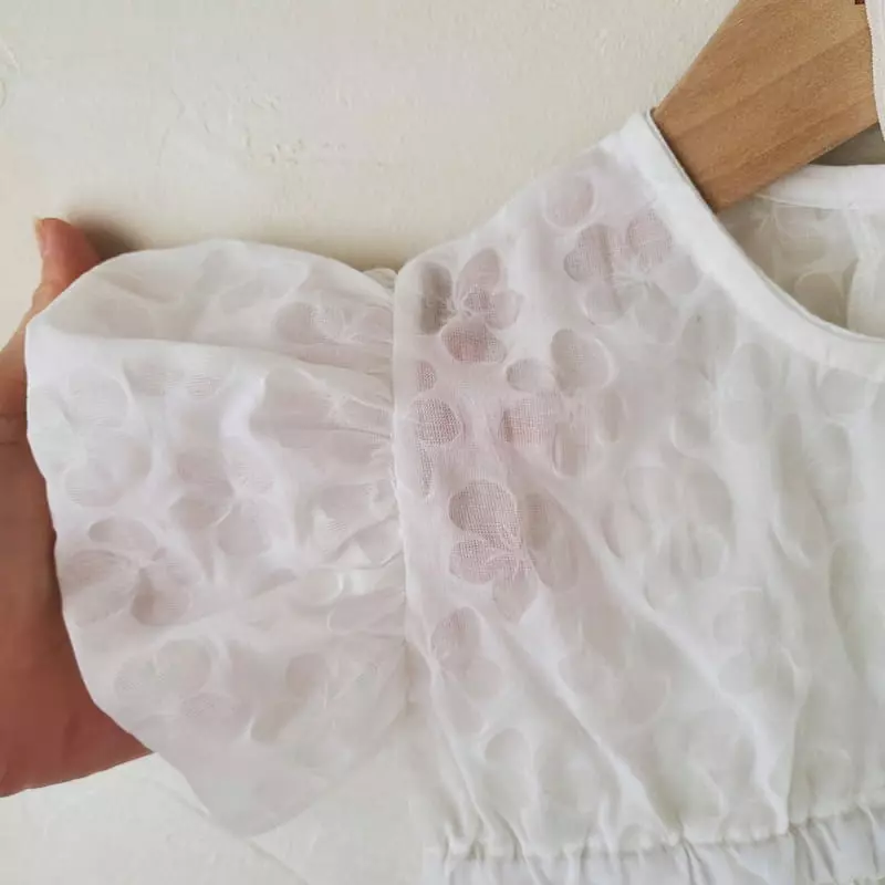 From J - Korean Baby Fashion - #babyoutfit - Magnolia Flower Bodysuit - 5
