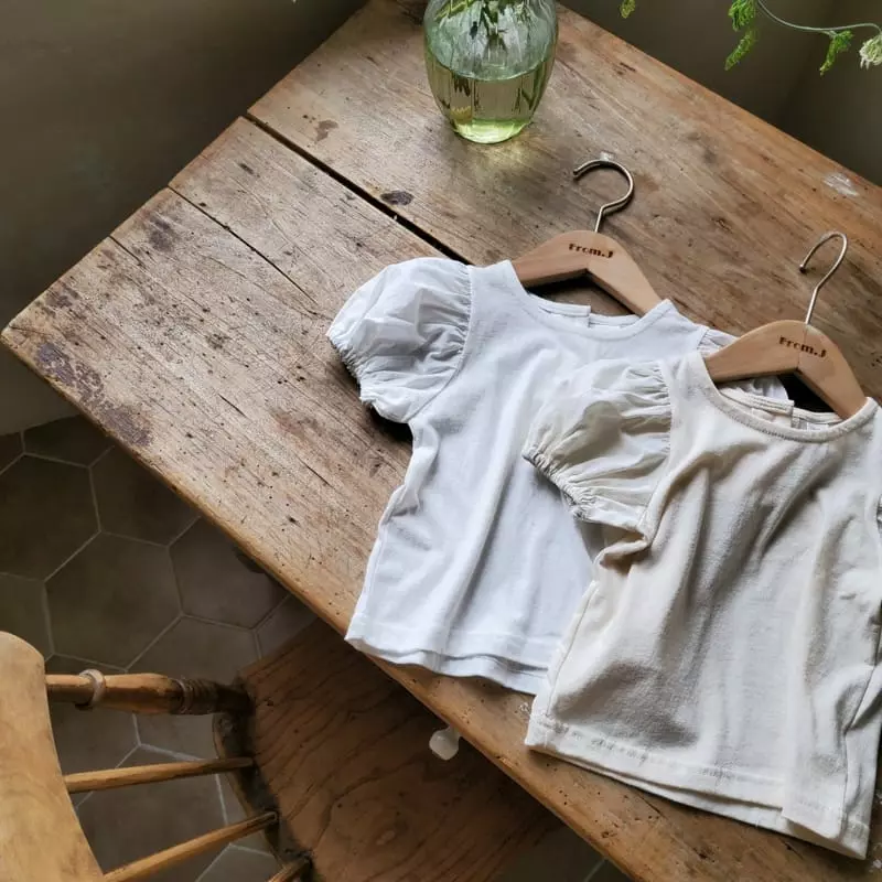 From J - Korean Baby Fashion - #onlinebabyboutique - Shrring Tee - 4