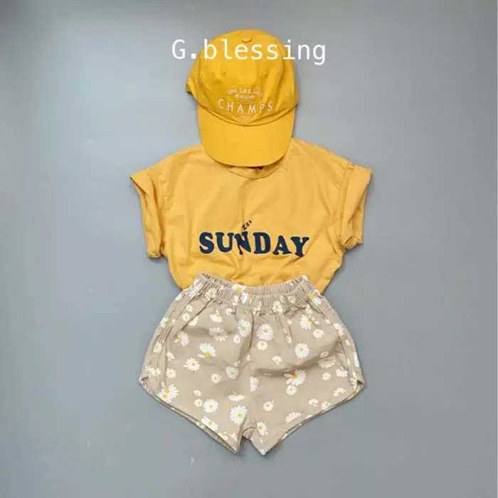 G Blessing - Korean Children Fashion - #littlefashionista - Sunday Tee - 5
