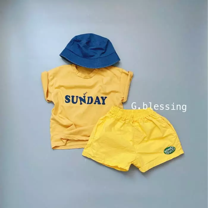 G Blessing - Korean Children Fashion - #minifashionista - Sunday Tee - 7