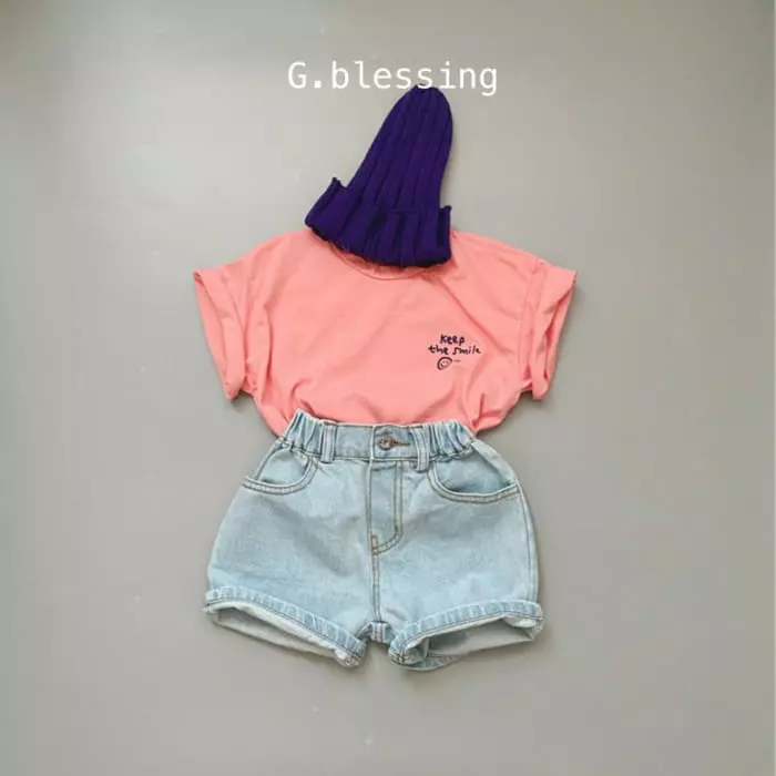 G Blessing - Korean Children Fashion - #stylishchildhood - Keep Smile Tee - 6